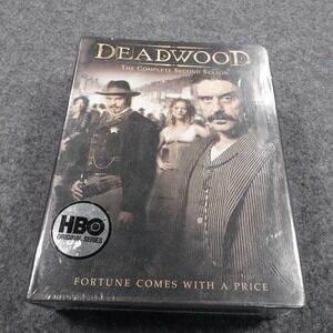 Deadwood The Complete Second Season HBO DVD Box Set 6-Disc New Sealed Western